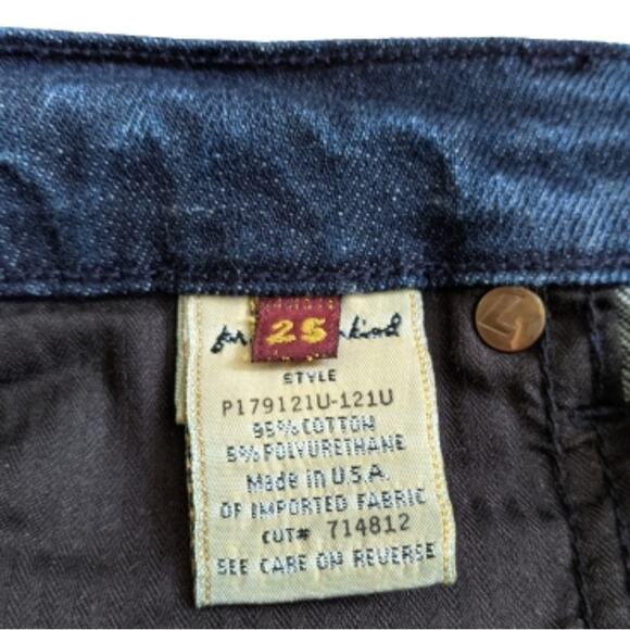 7FAMK Roxanne Skinny Jeans 25 Mid-rise - Picture 10 of 12